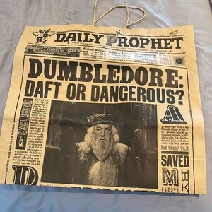 Bag from Harry Potter New York store Dumbledore